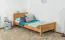 Einzelbett / Gästebett Wooden Nature 141 Buche massiv natur - 90 x 200 cm (B x L)