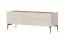 TV-Unterschrank Asau 04, Farbe: Kaschmir / Eiche dunkel - Abmessungen: 56 x 148 x 47 cm (H x B x T)