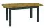 Großer ausziehbarer Esstisch Temerin 35, Eiche Artisan / Mattschwarz, 135-175 x 80 cm, moderner Stil, hochwertige und exakte Konstruktion, sehr robust