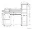 Schreibtisch Banjaran 24, Farbe: Erle - Abmessungen: 120 x 129 x 52 cm (H x B x T)
