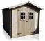 Gartenhaus 2,28 x 2,26 Meter (inkl. Dach) | Naturbelassen | Satteldach Abbildung