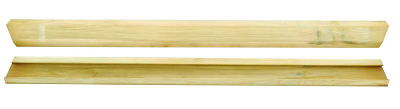 Handlauf | 7-teiliges SET | für Pavillon Vitalba | Fichte / Kiefer | Kesseldruckimprägniert | Länge: 120 cm