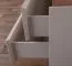 Wohnzimmer Komplett - Set C Asau, 7-teilig, Farbe: Kaschmir / Eiche dunkel