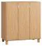 Kommode Averias 06, Farbe: Eiche - Abmessungen: 100 x 90 x 47 cm (H x B x T)