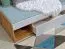 Jugendzimmer Kinderzimmer Komplett - Set A Alard, 9-teilig, Farbe: Eiche / Weiß