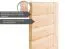 Massivholzsauna Elisa 02, 40 mm Wandstärke - 264 x 198 x 212 cm (B x T x H)