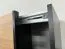 Kleiderschrank / Schiebetürenschrank | 6 Fächer | 2 Kleiderstangen | 245,5 x 120 x 64 cm | 2 Schiebetüren | 6 Einlegeböden | Farbe: Schwarz | Soft-Close