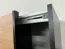 Kleiderschrank / Schiebetürenschrank | 2 Schiebetüren | 245,5 x 150 x 64 cm | 6 Fächer | Spiegel | Soft-Close | 2 Kleiderstangen | Farbe: Schwarz