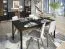 Regal Mairenke 10, Farbe: Walnuss / Schwarz matt - Abmessungen: 191 x 59 x 40 cm (H x B x T)