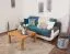 Couchtisch Wooden Nature 419 Eiche massiv - 45 x 80 x 80 cm (H x B x T)