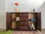 Kommode Kiefer massiv Vollholz Nussfarben 007 - Abmessung 100 x 150 x 45 cm  (H x B x T)