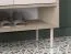 Kommode | schmal | Soft-Close-Funktion | Maße: 70 x 34 x 95 cm | 6 Fächer | Farbe: Eiche Cremona / Kaschmir | 1 Schublade | ABS-Kanten | für den Vorraum
