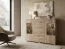Vitrine Kikori 20, Farbe: Sonoma Eiche - Abmessungen: 103 x 130 x 40 cm (H x B x T)