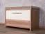 Garderoben Komplett - Set I Gataivai, 5-teilig, Farbe: Beige Hochglanz / Walnuss