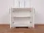 Garderobe Potes 02, Farbe: Weiß - 209 x 50 x 37 cm (H x B x T)