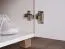Schrank Cuenca 07, Farbe: Eiche / Weiß - Abmessungen: 209 x 60 x 39 cm (H x B x T)