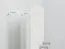 Garderobe Fjends 08, Farbe: Kiefer weiß - Abmessungen: 102 x 34 x 2 cm (H x B x T)