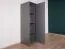Schrank Hannut 42, Farbe: Anthrazit - Abmessungen: 190 x 50 x 56 cm (H x B x T)