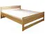 Bettrahmen für Kinder / Kinderbett 90 x 200 cm | Massivholz: Buche | Natur Lackiert Abbildung