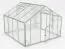 Gewächshaus Chicoree XL9, HKP 6 mm, Grundfläche: 8,40 m² - Abmessungen: 290 x 290 cm (L x B)