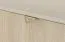 Sideboard mit drei Schubladen Crewe 09, Farbe: Beige / Eiche - Abmessungen: 80 x 158 x 38 cm (H x B x T)