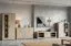 Vitrine Lorengau 28, Farbe: Sonoma Eiche - Abmessungen: 202 x 100 x 40 cm (H x B x T)