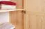 Kleiderschrank Kiefer Vollholz massiv natur Junco 08B - Abmessung 195 x 102 x 59 cm (H x B x T)
