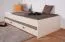 Kinderbett / Jugendbett Matthias 01, Farbe: Creme - Liegefläche: 90 x 200 cm (B x L)