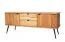 Kommode Rolleston 09 Wildeiche massiv geölt - Abmessungen: 57 x 144 x 46 cm (H x B x T)