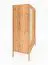 Schrank Wellsford 43 Wildeiche massiv geölt - Abmessungen: 175 x 108 x 60 cm (H x B x T)