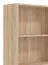Regal Knide 04, Farbe: Eiche Sonoma, drei Fächer, ABS-Kantenschutz, stabil, Bücherregal, Maße: 107,5 x 70 x 24,5 cm, für Wohnzimmer