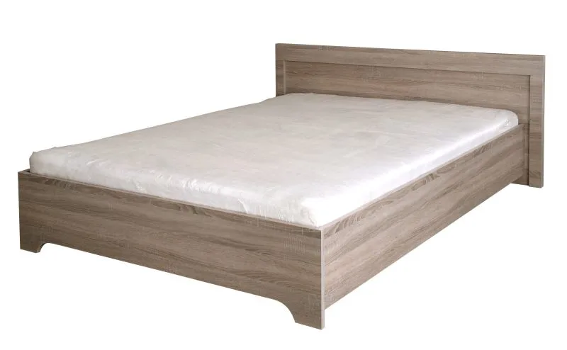 Einzelbett / Gästebett Kikori 07, Farbe: Sonoma Eiche - Liegefläche: 120 x 200 cm (B x L)