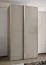 Kleiderschrank / Schiebetürenschrank | 245,5 x 140 x 64 cm | 6 Fächer | 2 Kleiderstangen | 2 Schiebetüren | 6 Einlegeböden | Farbe: Kaschmir | Soft-Close