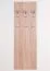 Garderobe Ainsa 05, Farbe: Eiche Braun - 149 x 50 x 7 cm (H x B x T)