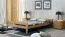 Jugendbett im neutralen Design Llorts 20, Kiefer Vollholz massiv, Farbe: Eiche - Liegefläche: 160 x 200 cm (B x L)
