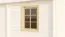 Holzgarage E19 - 44 mm Blockbohlenhaus, Grundfläche: 21,80 m², Satteldach