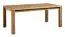 Robustes Esszimmer Komplett - Set B Floresta, 4-teilig, mit lebendig wirkender Maserung, Natur Eiche teilmassiv, geölt / gewachst, modernes und einfaches Design