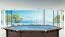 Gartenpool achteckig Sunnydream 03, 4,40 x 1,36 Meter, inklusive Premium Filteranlage,  Filtermedium, Poolleiter, Poolfolie, Boden- und Wandvlies, Edelstahl-Eckverbindungen