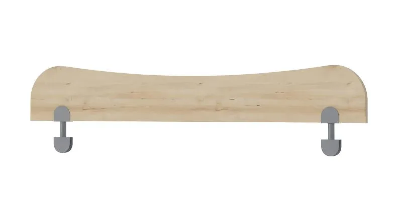 Absturzsicherung für Kinderbett / Jugendbett Benjamin, Farbe: Buche - 29 x 120 cm (H x B)
