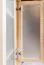 Vitrine / Kleiderschrank Columba 01 | Kiefer massiv | Farbe: Natur |121 x 50 x 194 cm (L x T x H) | 11 Fächer | Milchglasscheiben | 4 Schubladen