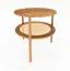Couchtisch Wellsford 51 Wildeiche massiv geölt - Abmessungen: 50 x 50 x 50 cm (B x T x H)