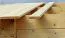 Holz-Gartenhaus 2,48 x 2,98 Meter (inkl. Dach) | Naturbelassen | Satteldach | 34 mm Blockbohlen-Haus Abbildung
