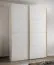 Kleiderschrank / Schiebetürenschrank | 245,5 x 170 x 64 cm | Soft-Close | 2 Kleiderstangen | 2 Schiebetüren | 11 Fächer | ABS-Kantenschutz | Farbe: Weiß