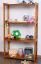 Regal Kiefer massiv Vollholz Eichefarben Junco 56B - 125 x 70 x 30 cm (H x B x T)
