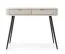 Schminktisch Makreb 20 in Kaschmir, mit Beinen aus Metall in Schwarz, 80 x 103 x 49 cm, 2 praktischen Schubladen, Soft Close, ABS Kantenschutz