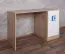 Kinderzimmer - Schreibtisch Fabian 10, Farbe: Eiche Hellbraun / Weiß / Blau - 78 x 120 x 50 cm (H x B x T)