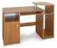 Schreibtisch Banjaran 30, Farbe: Erle - Abmessungen: 88 x 116 x 55 cm (H x B x T)