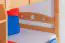 Etagenbett + Bettkasten für Kinder 90 x 200 cm | Massivholz: Buche | Natur Lackiert | inkl. Bettkasten | umbaubar in 2 Einzelbetten | inkl. Rollroste Abbildung