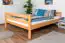 Hochbett für Kinder 160 x 190 cm | Massivholz: Buche | Natur Lackiert | umbaubar in Einzelbett | Premium-Qualität | inkl. Rollrost Abbildung