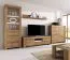 TV-Unterschrank mit einen Wandregal Totnes 12, Farbe: Eiche Riviera - Abmessungen: 50 x 155 x 47 cm (H x B x T)